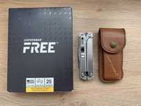 Multitool Leahterman Free P2 + skórzany pokrowiec NOWY