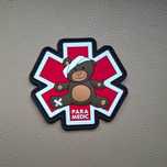 Naszywka Medyk Miś Paramedic | Morale Patch IFAK