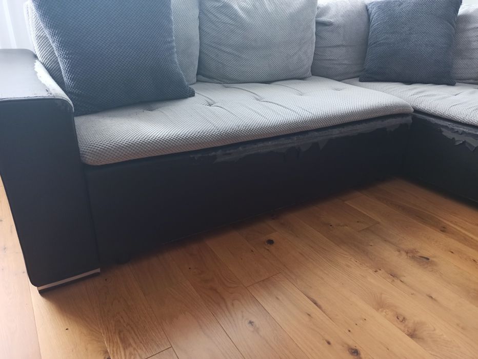 Narożnik z funkcją spania