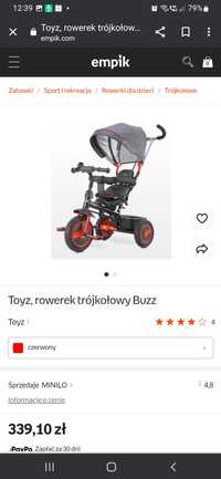 Sprzedam rowerek Toyz Buzz