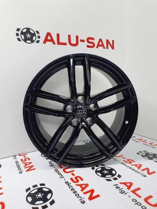 NOWE Alufelgi AUDI 18" 5x112 A3 8P0 8V0 8V5 A4 B5 B6 B7 A6 Czarne
