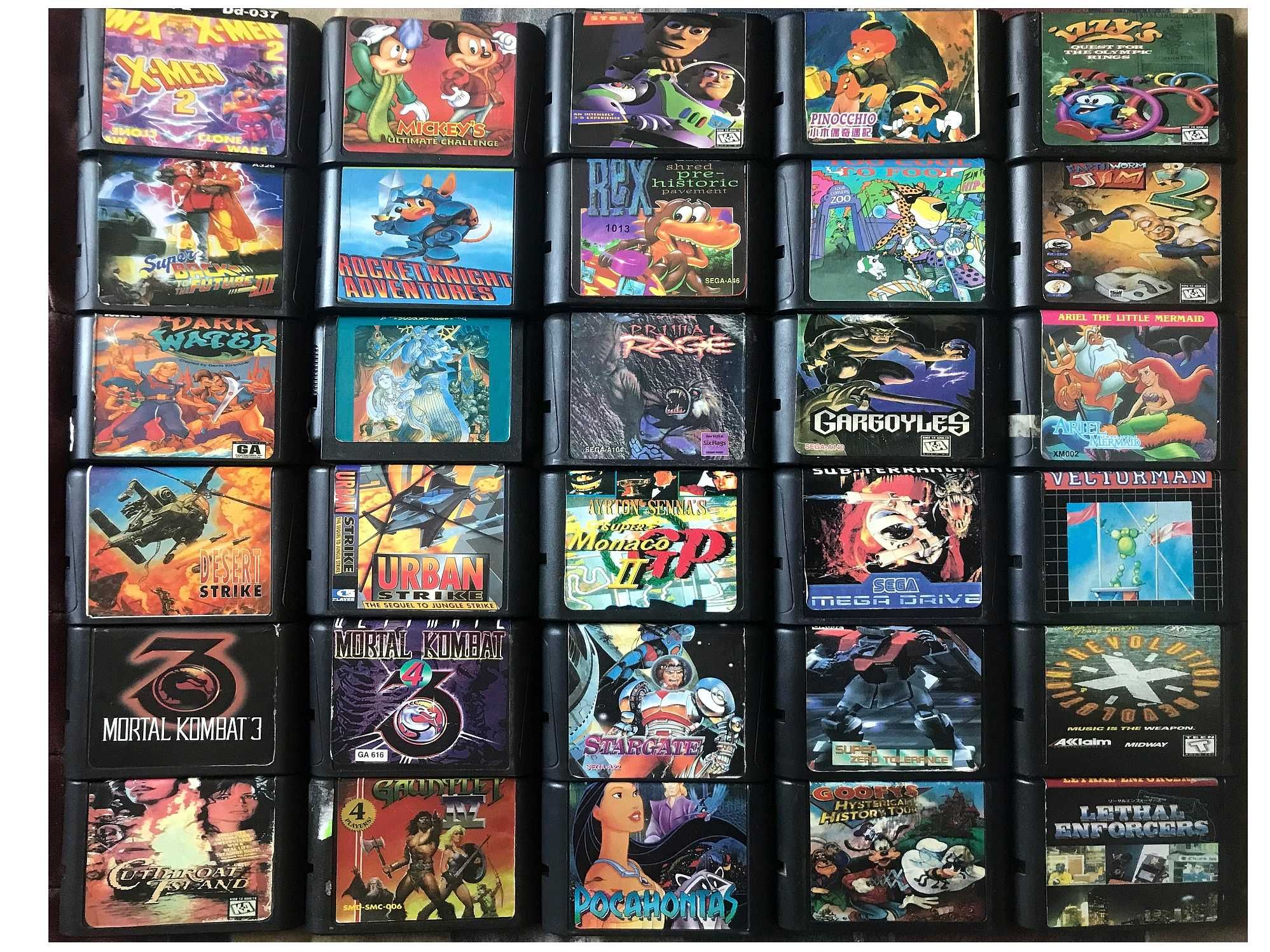 SEGA Bigbox Mortal games 16bit (великі бокси 90-і роки сега аксесуари)