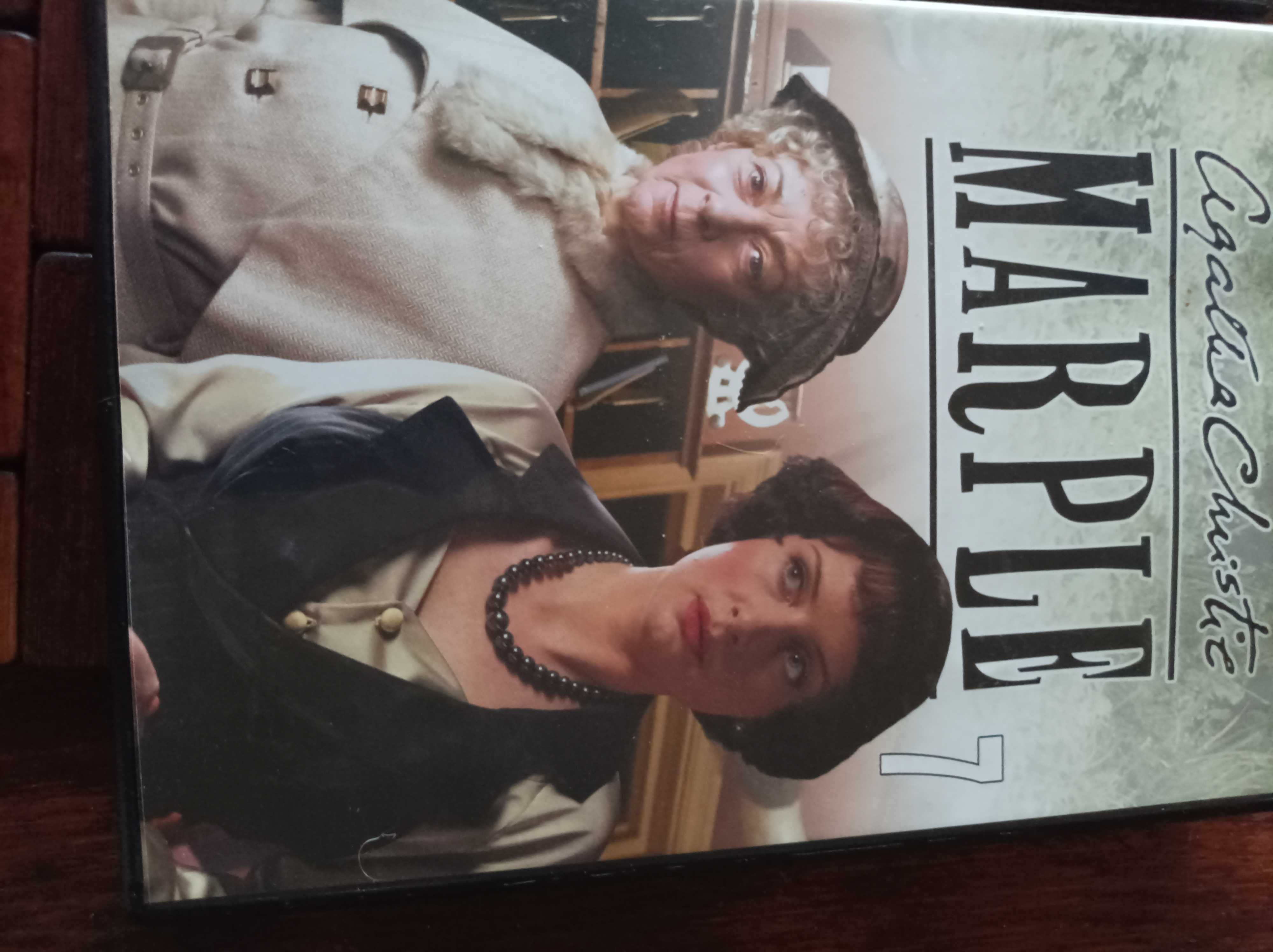 Marple Agatha Christie trzy dvd cz 4,7,8