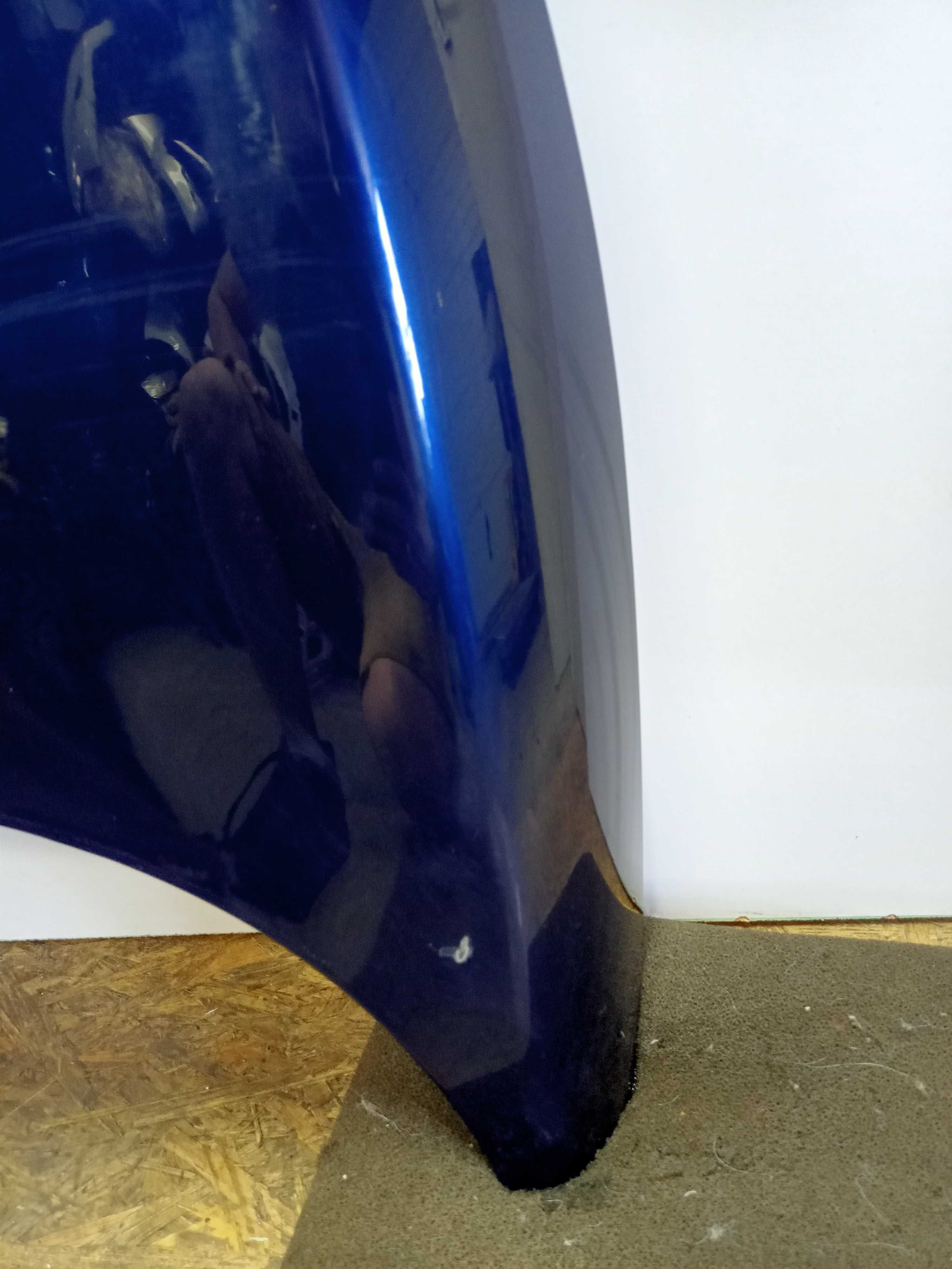 Ford Fiesta MK7 maska przód przednia kolor B9 granatowa oryginał