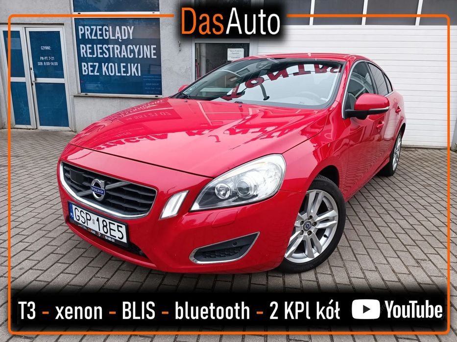 Volvo S60 1.6 benzyna - xenon - sprowadzone - zarejestrowane - 2 KPl kół - FILM