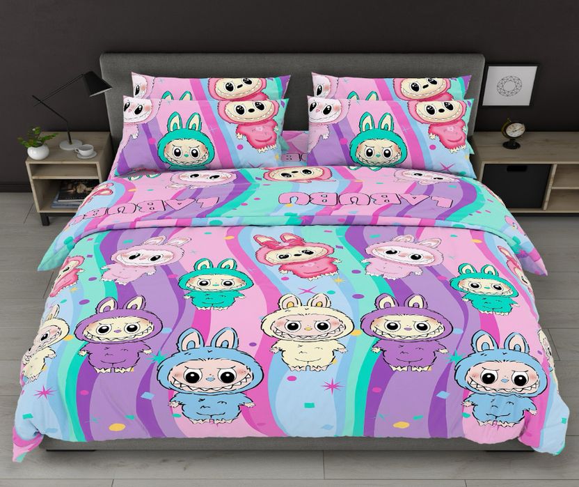 Куромі Кітті Лабубу Стіч ПОСТІЛЬ натуральна ХІТ продажу дитяча