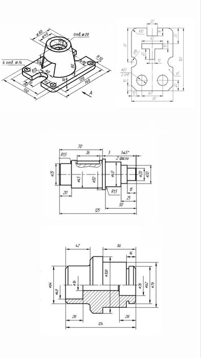 Чертежи, креслення в програмі AutoCAD! Швидко та не дорого!