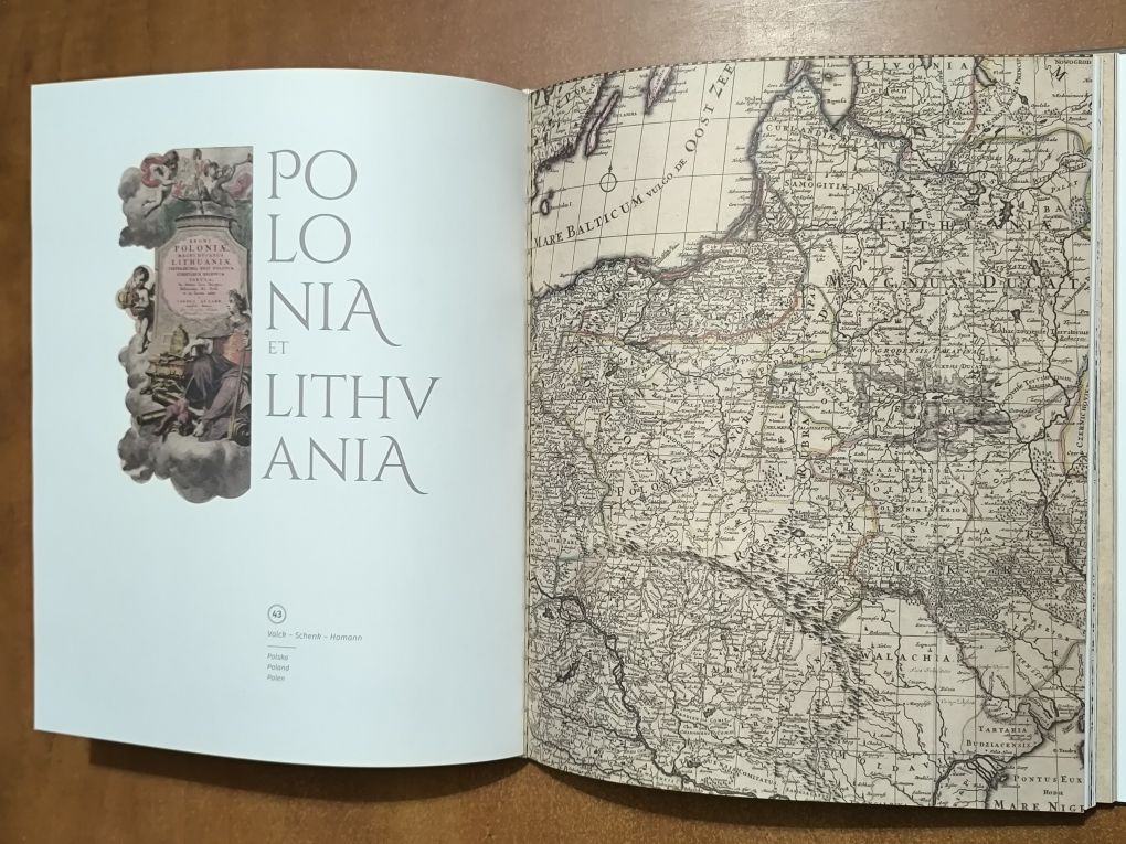 Zabytkowe atlasy z kolekcji biblioteki Raczyńskich