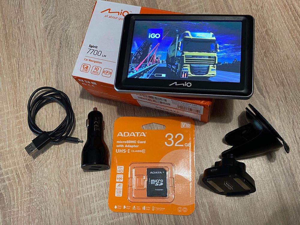 nawigacje Mio 7700LM magnetic  mapy IGO truck tir ciezarowe Polecam