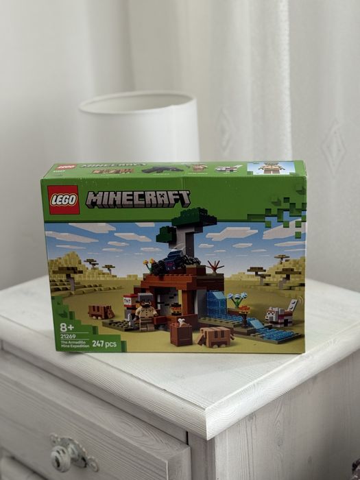 Klocki LEGO MINECRAFT Wyprawa do Pancernikowej Kopalni 21269 OKAZJA