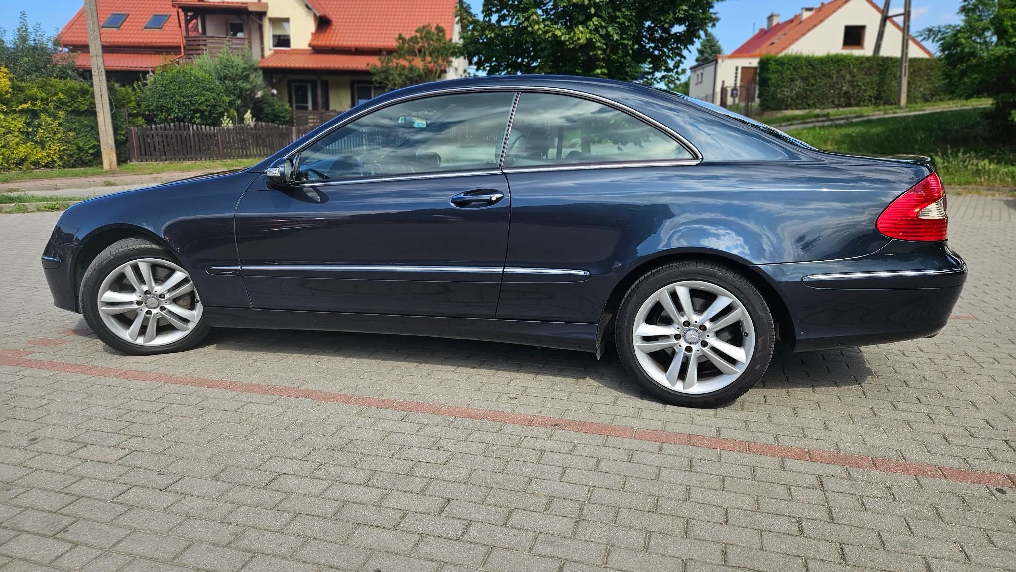 Mercedes-Benz CLK CLK W209 , Coupe, Emerald Black, cena do negocjacji.
