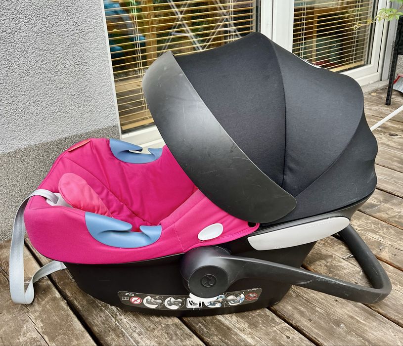 Fotelik samochodowy Cybex Aton M  Pierwszy nosidełko łupinka do auta