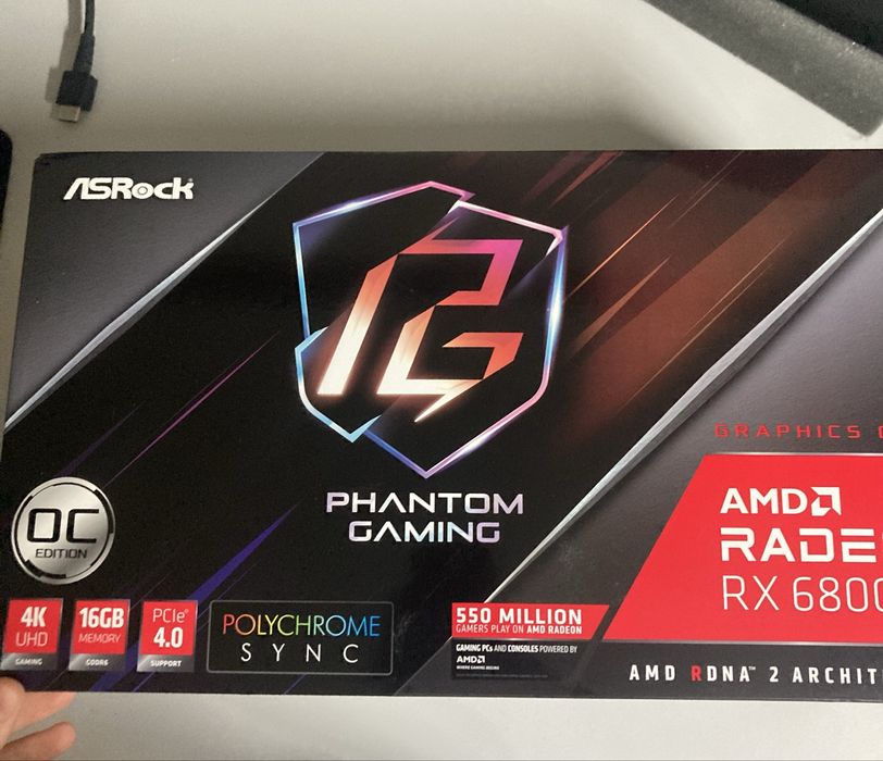 RX 6800 XT Asrock Phantom Gaming