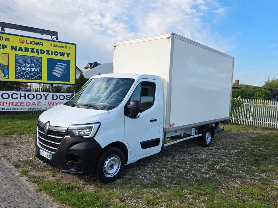 Renault MASTER 2021 KONTENER WINDA BOCZNE DRZWI  MASTER 2021 ROK Kontener Winda Klima 63900 ZŁ NETTO