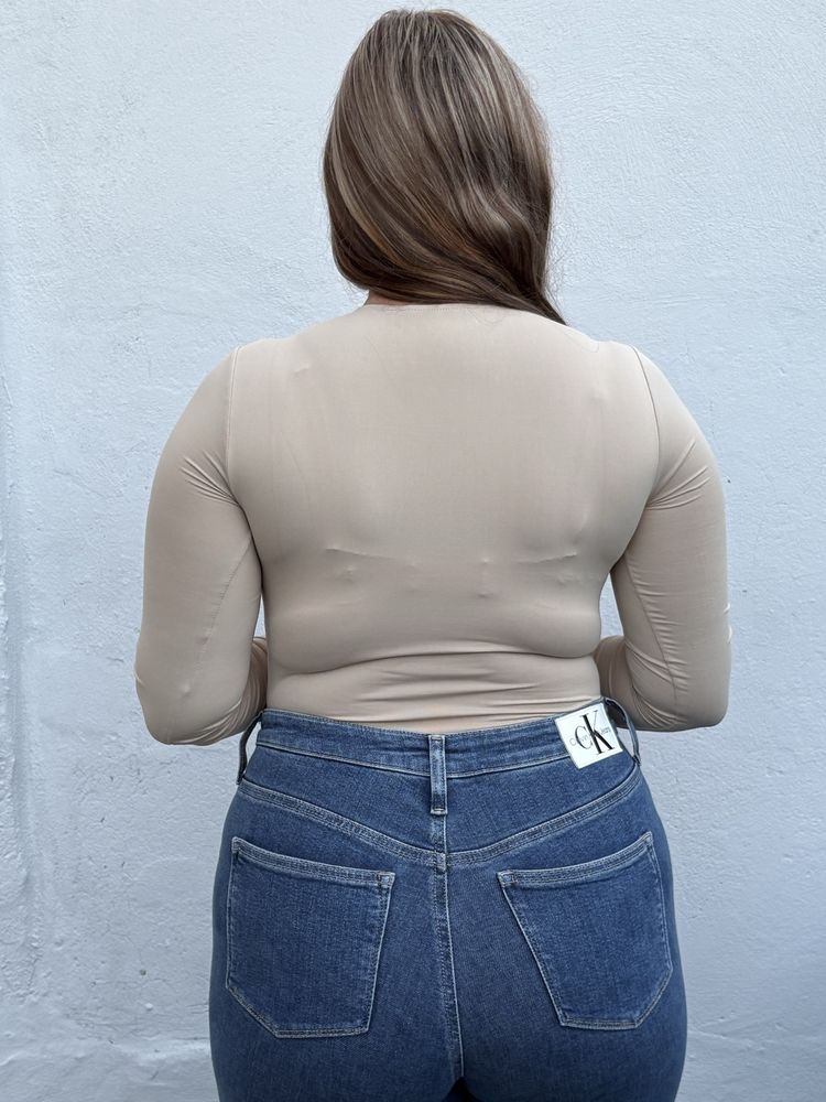Body de Manga comprida de Licra
