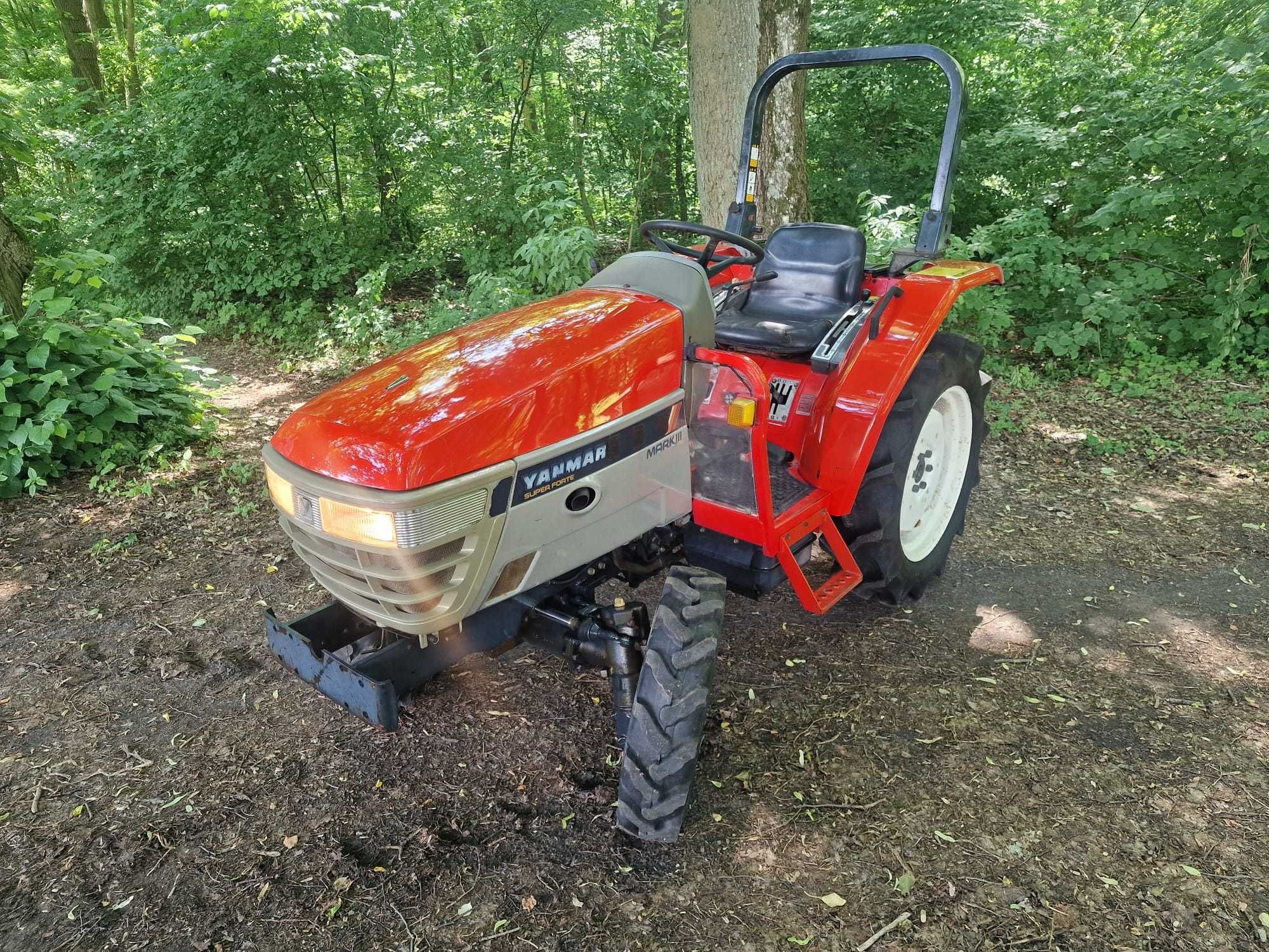 Traktorek YANMAR AF210 KM TUR Rewers Wspomaganie 4X4 Kubota ISEKI