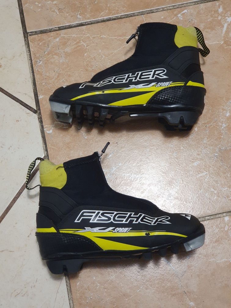Buty na narty biegowe Fischer XJ Sprint r. 33 20,5cm NNN