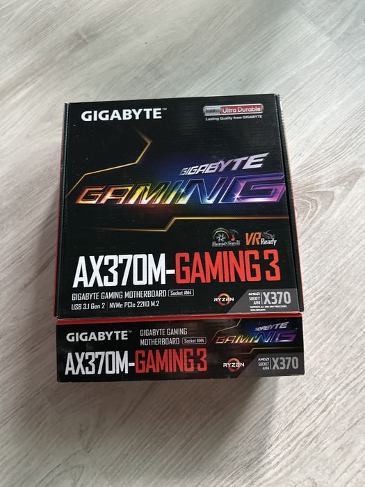 Płyta główna am4 gigabyte ax370m gaming 3