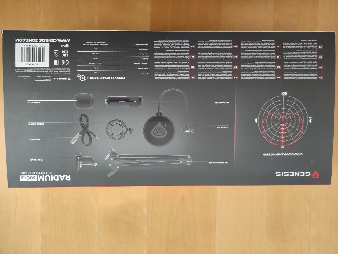 Mikrofon Radium 300 XLR od Genesis