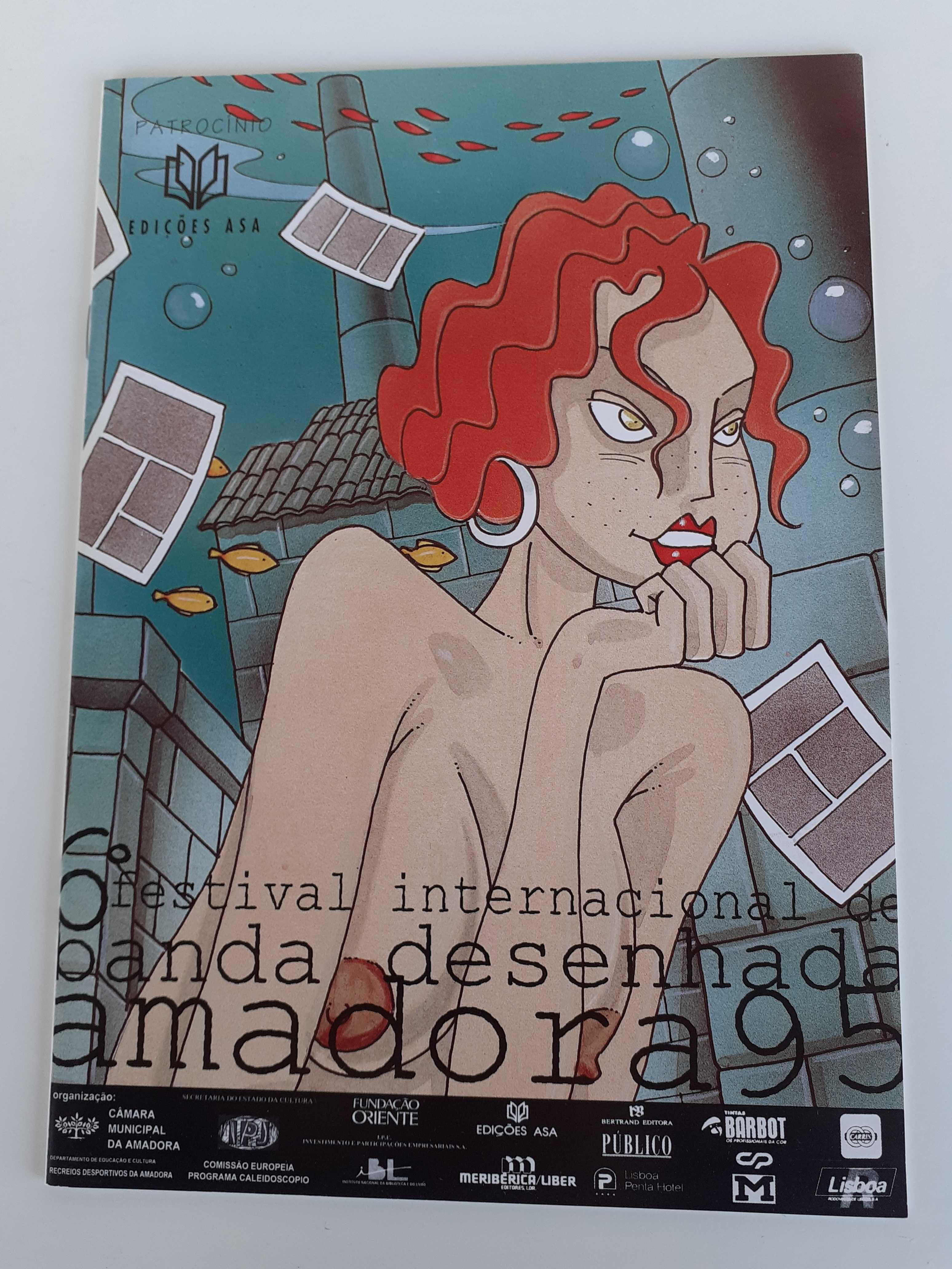Revista-Catálogo do 6.º Festival Internacional de BD Amadora '95