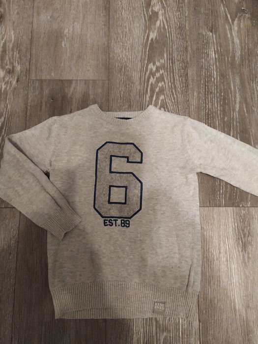 RESERVED Sweter Sweterek Chłopięcy Szary