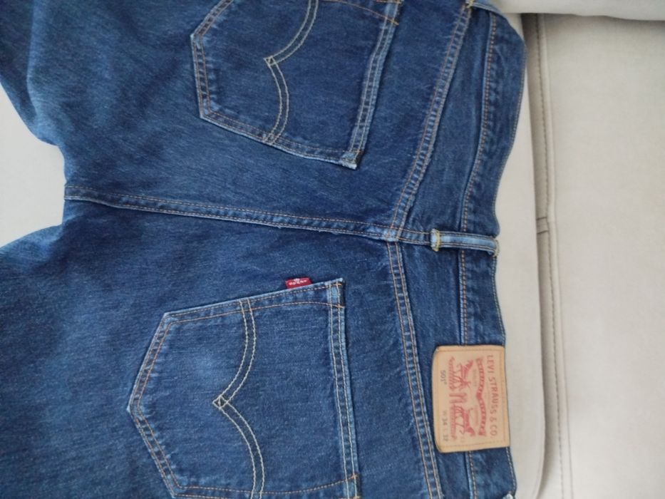 Джинси чоловічі Levi's 501 w34 l 32 оригінал