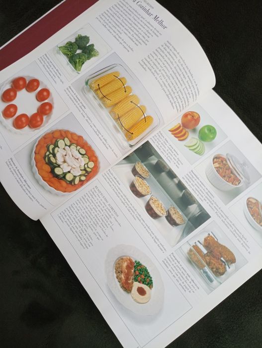 Cozinhando Com O Microondas, Curso Prático Ilustrado Passo A Passo,