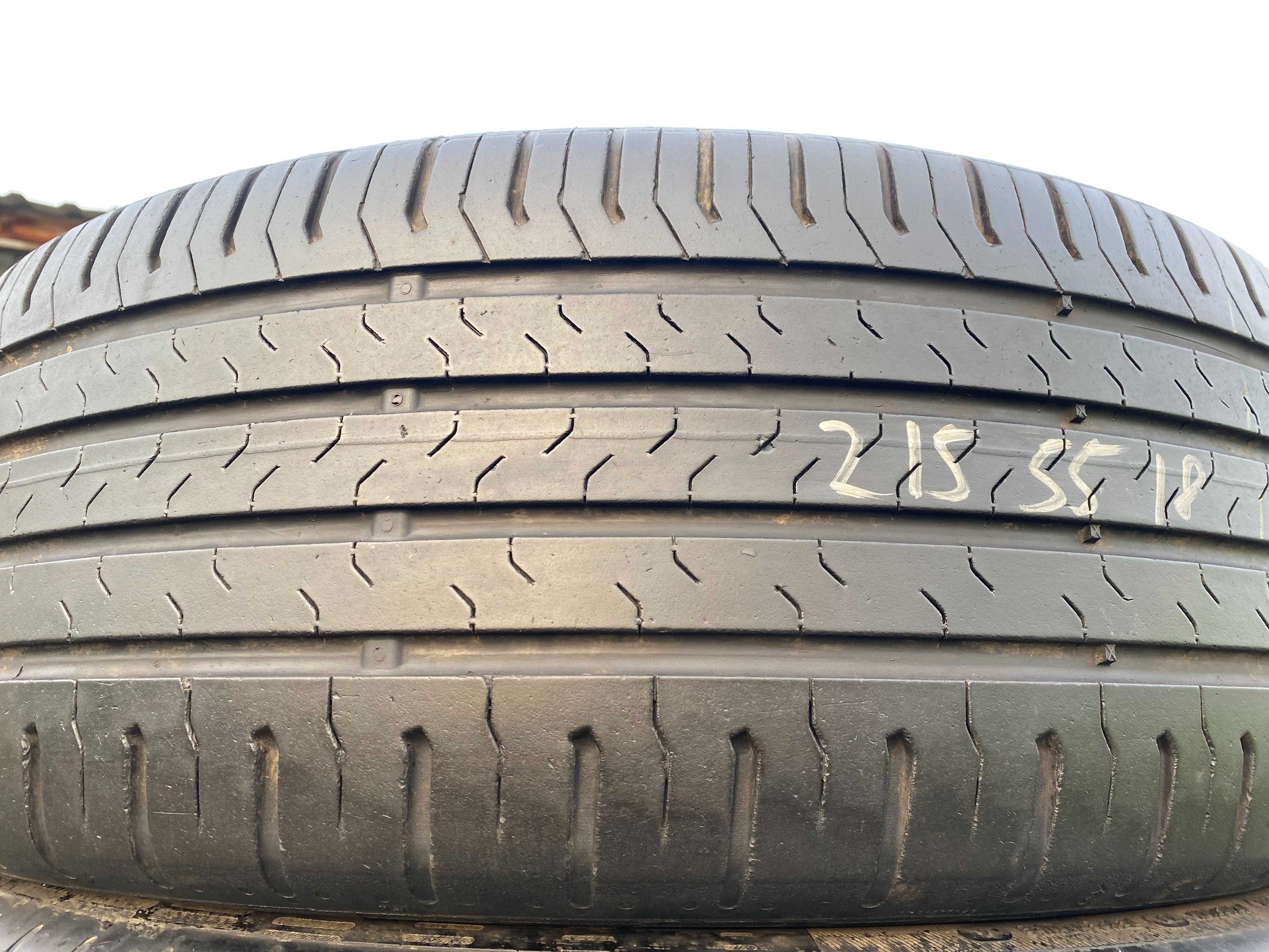 Шини б/у 215/55 R18 Continental комплект , літня резина R18