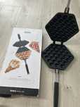 Duka Svamla bubble waffle iron patelnia do nalesnikow babelkowych