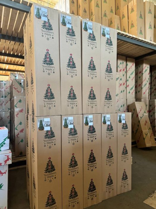 ВЛАСНЕ ВИРОБНИЦТВО Штучні ялинки,Лита ель, Елка оптовий склад Дроп/Опт