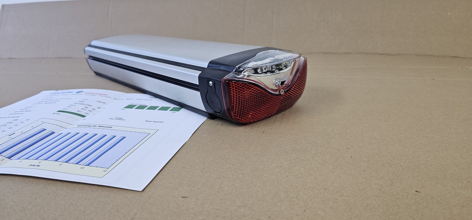 Bateria Gazelle Innergy 9 Ładowań. Jak Nowa.