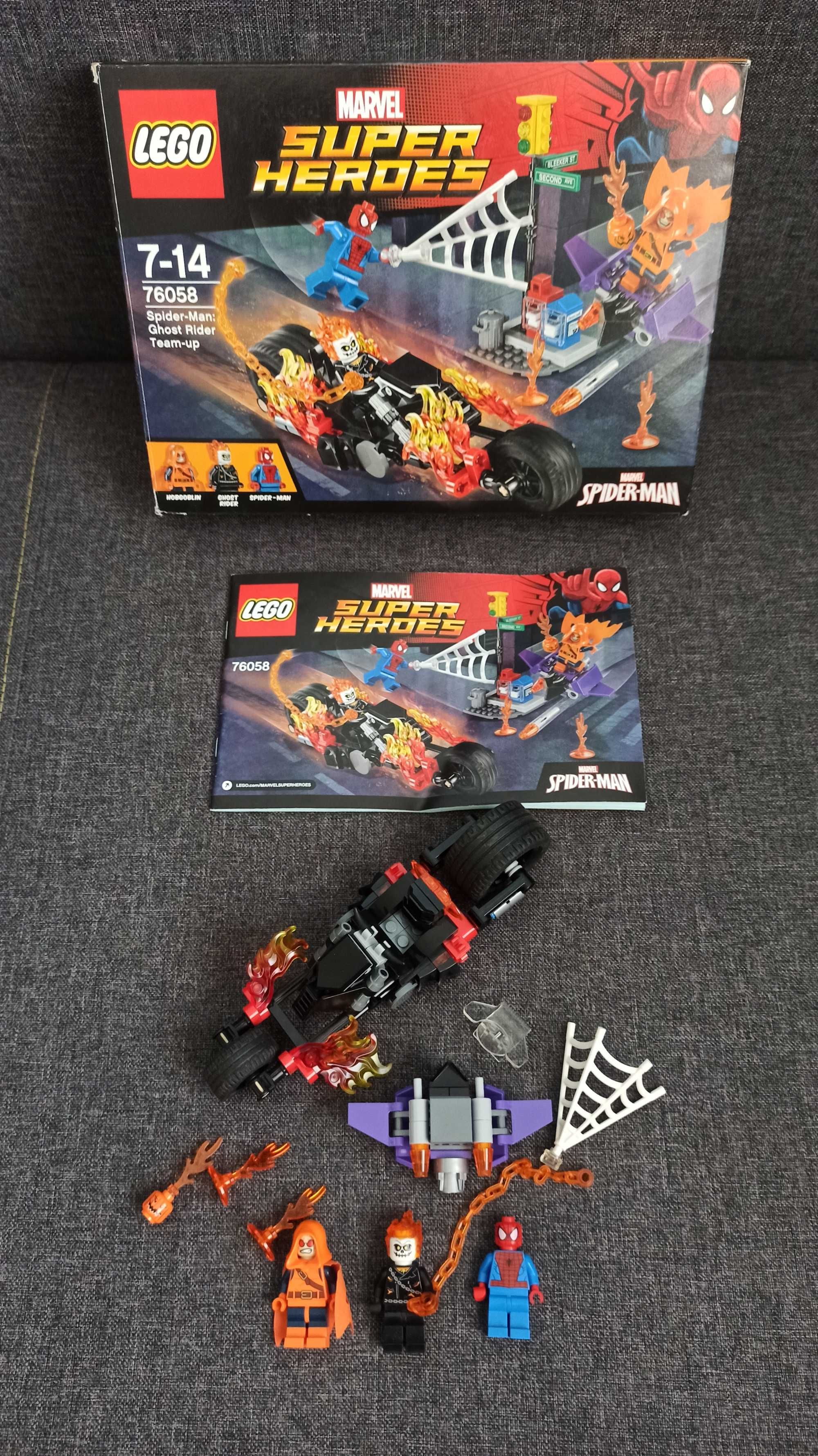 LEGO 76058 Spider-Man: Ghost Rider Team-up BOX