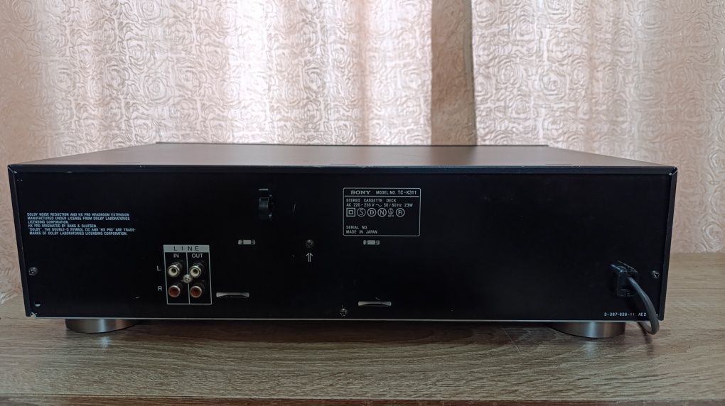 Касетна дека Sony tc k311