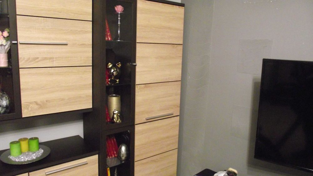 komplet witryny szafa szafka rtv