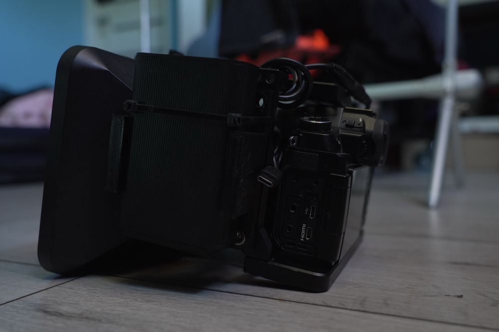 Camera rig Panasonic lumix g80 + obiektyw 12-60 + akcesoria filmowe