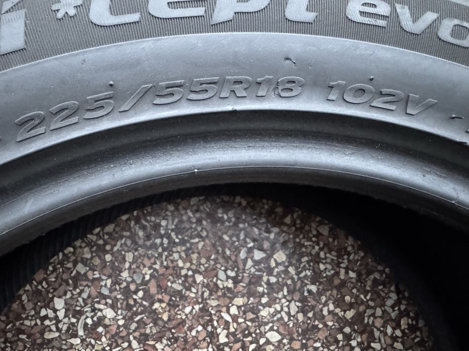 225/55/18 -Hankok -  Зимові шини з Німеччини