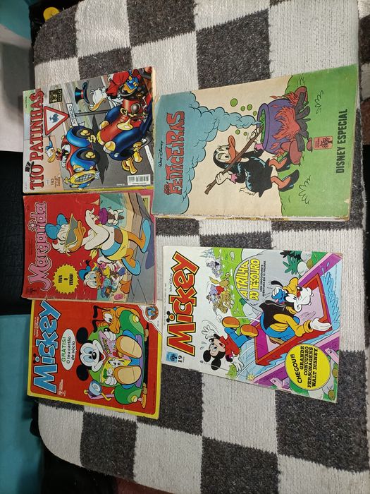 17 Revistas e almanaques Walt Disney e outras