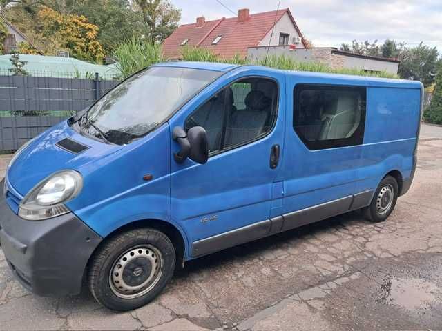 Renault trafic 6os brygadówka nowy rozrzad, sprzeglo, zawieszenie