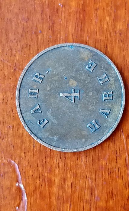 Moeda antiga Alemanha