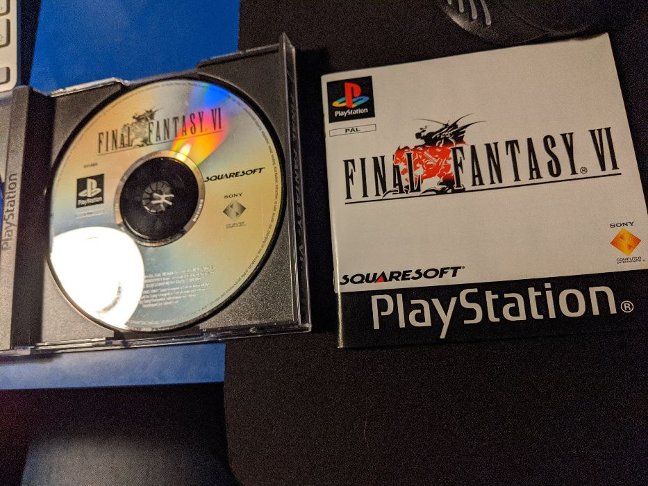 Final Fantasy VI 6 PS1 PSX PAL Playstation COMPLETO