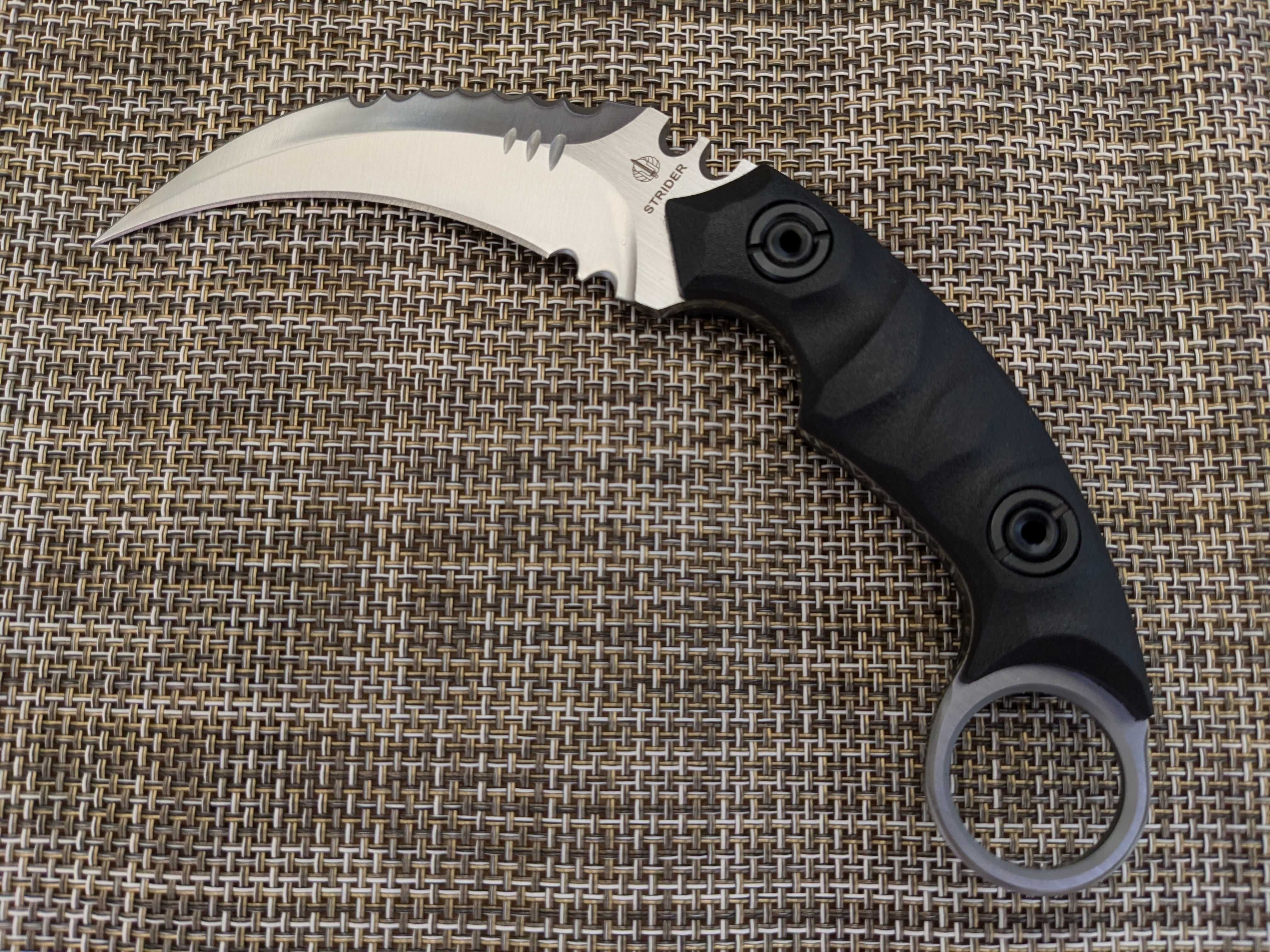Ніж Strider Karambit. сталь D2. нож керамбит. ніж керамбіт