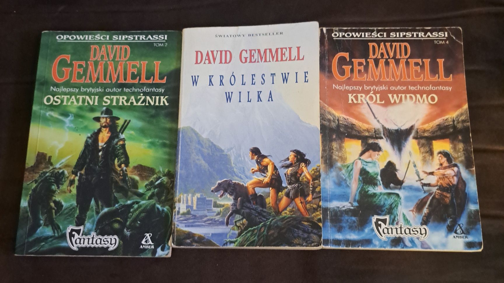 3x David Gemmell fantasy