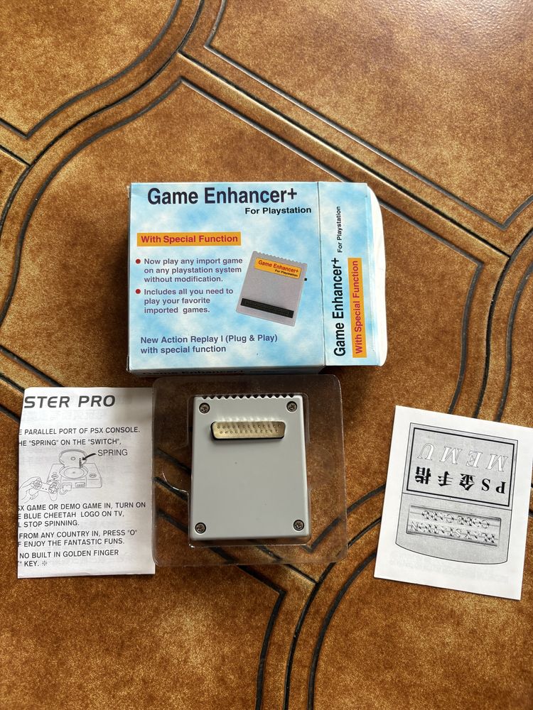 Playstation 1 game enhancer