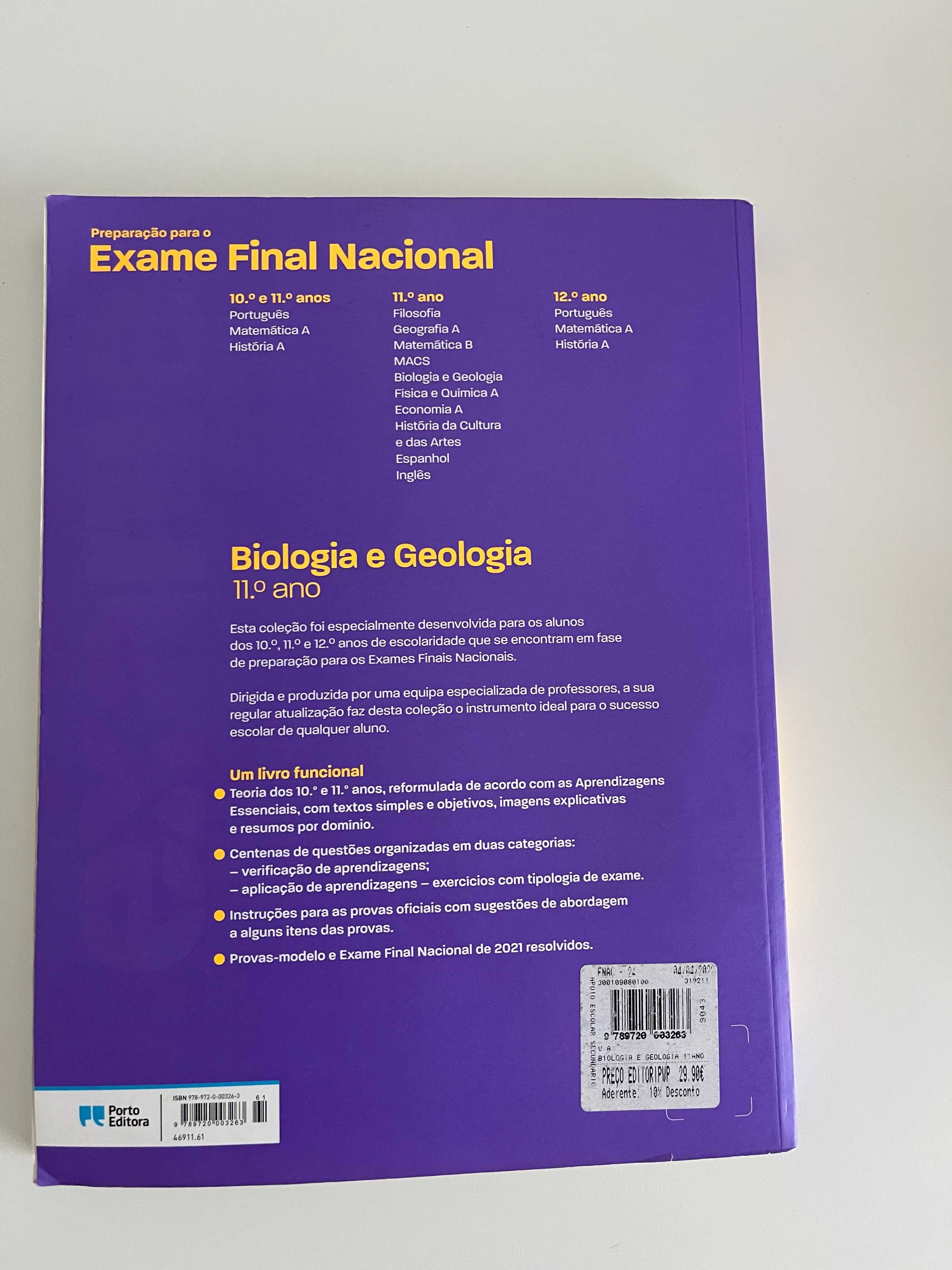 LIvro Exame 11 Biologia e Geologia