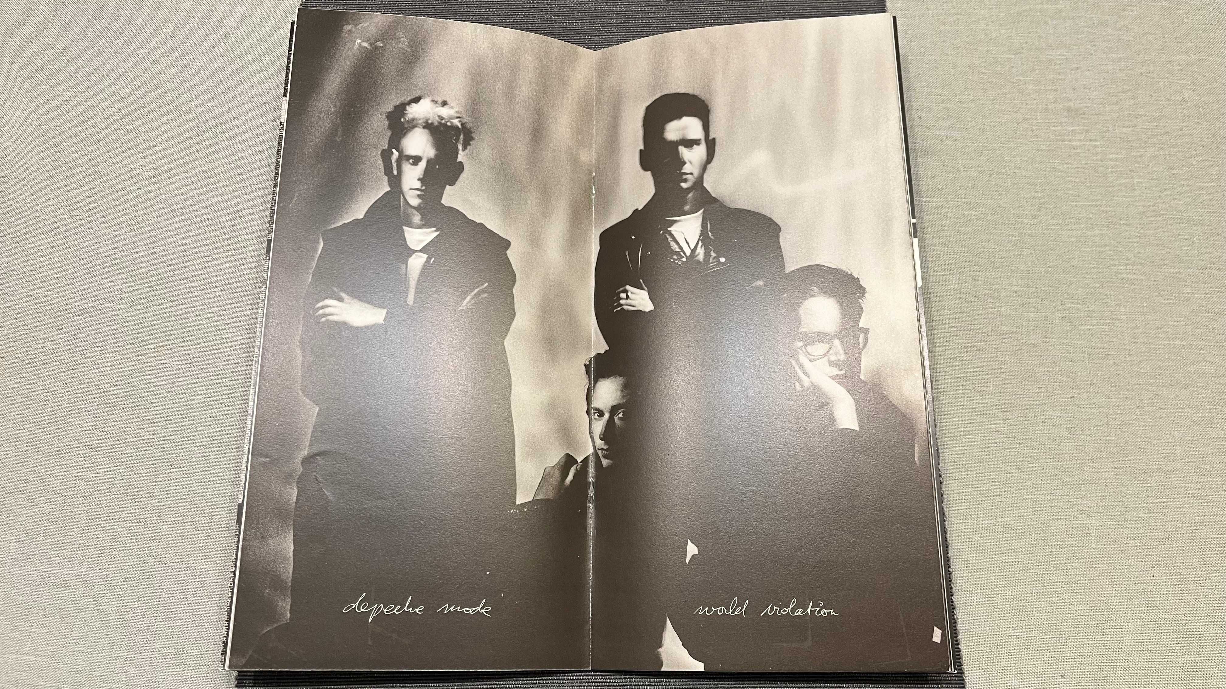 Depeche Mode oficjalny Program trasy koncertowej Violator 1990 r.