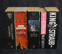 Livros de Bolso em Inglês Stephen King Ken Follett Thomas Harris