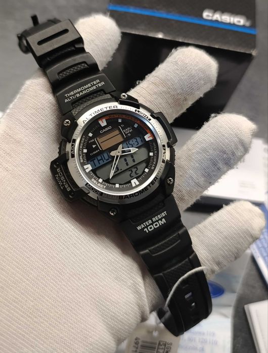 Zegarek Casio ProTrek SGW-400H dla aktywnych mężczyzn, NOWY, rarytas