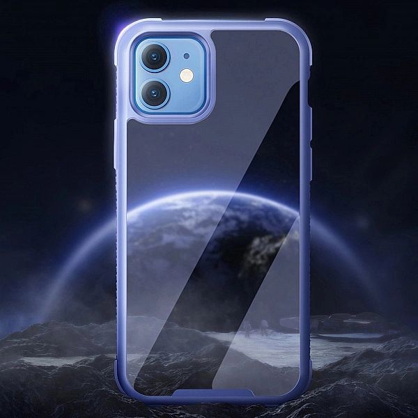 Etui Frigate Series Pancerne niebieski + szkło hartowane do iPhone 12