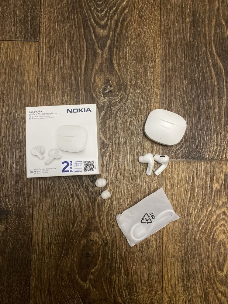 Наушніки бездротові NOKIA GO EARBUDS+ (TWS-201)