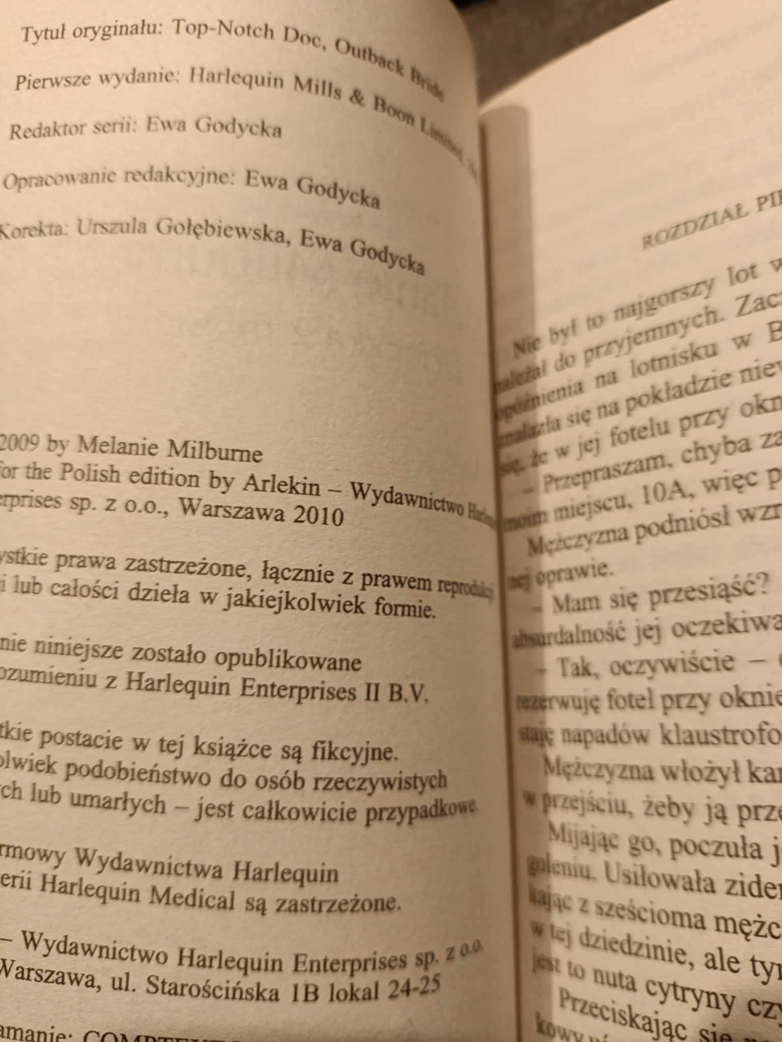 Ucieczka z miasta - Melanie Milburne harlequin